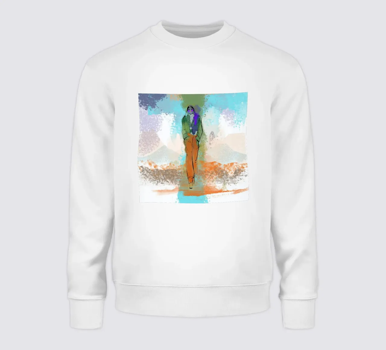 Adventuress I. Sweatshirt von Kateřina Bažantová
