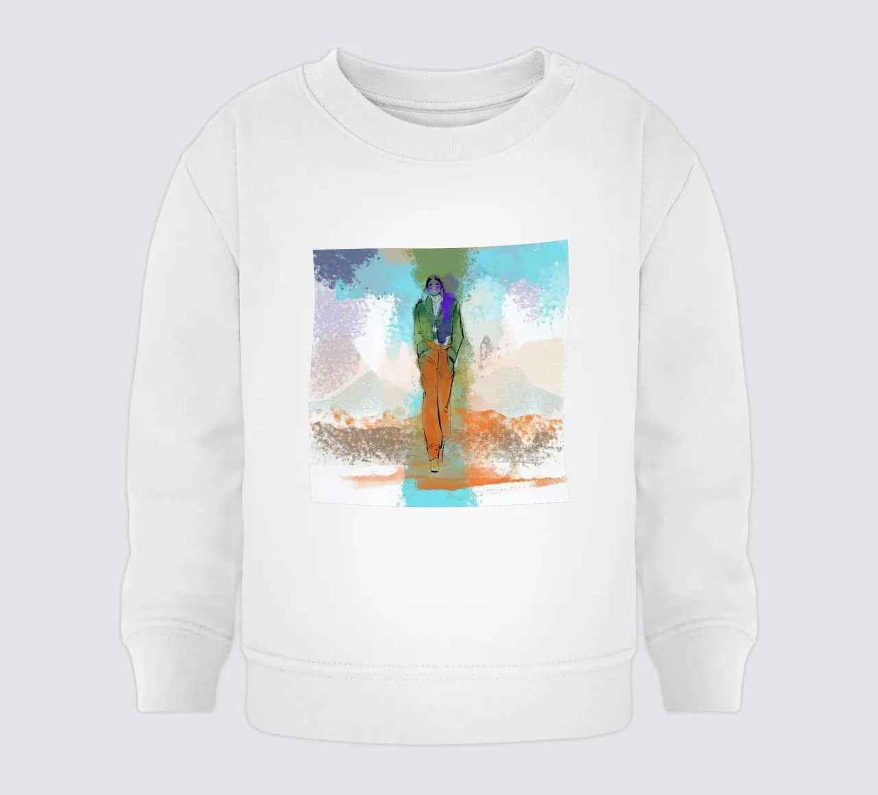 Adventuress I. felpa neonato da Kateřina Bažantová