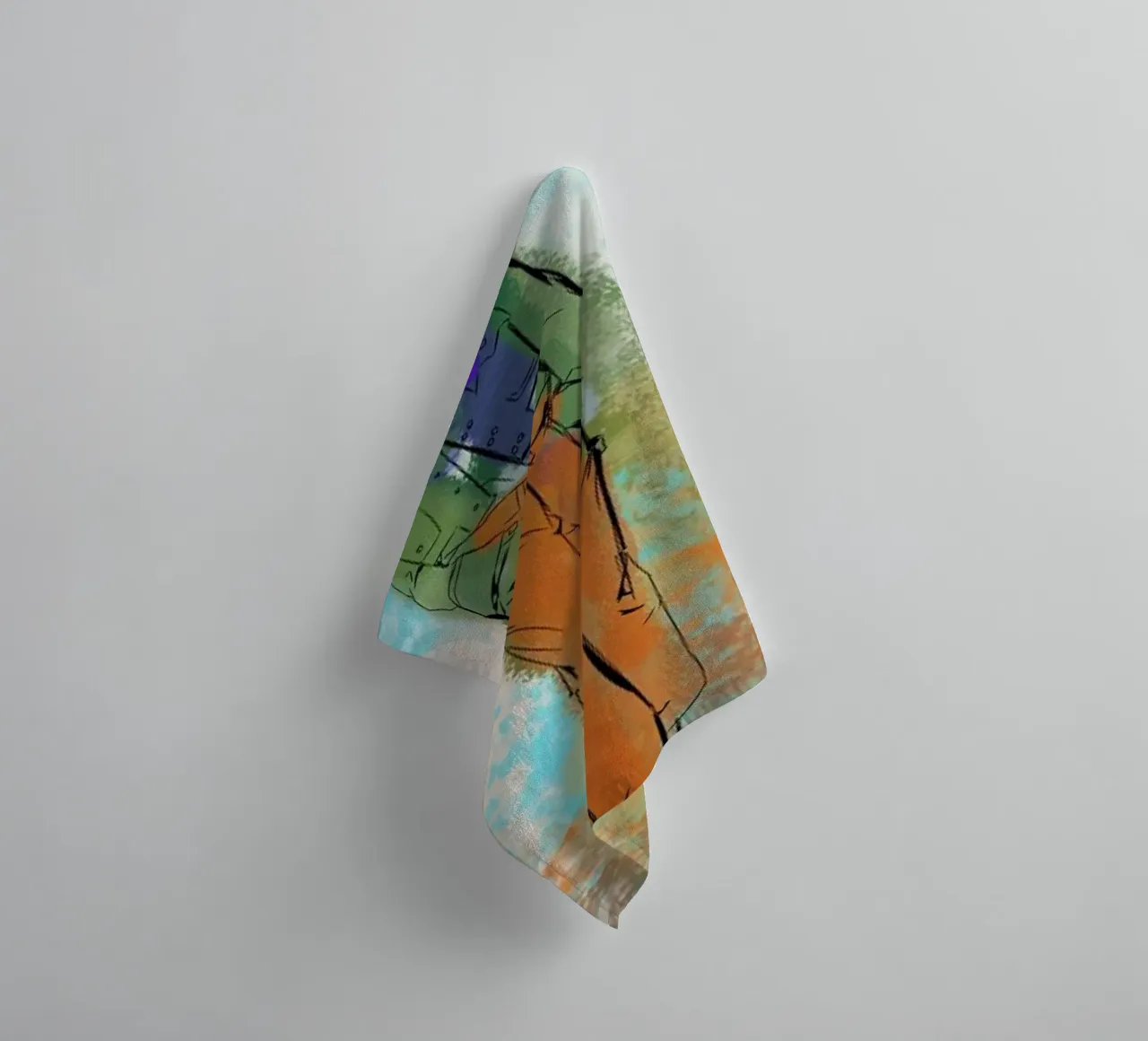 Adventuress I. asciugamano da bagno da Kateřina Bažantová