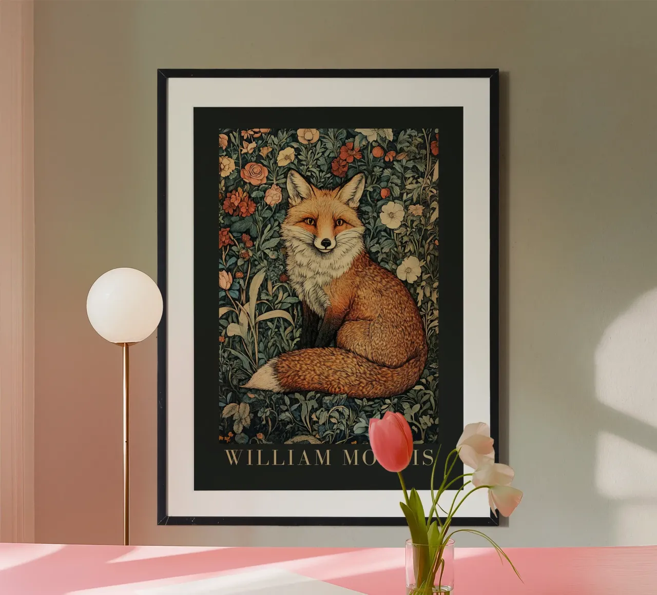 William Morris - Foglie che sussurrano e impronte di zampa carta hahnemühle da Botanical Art Studio