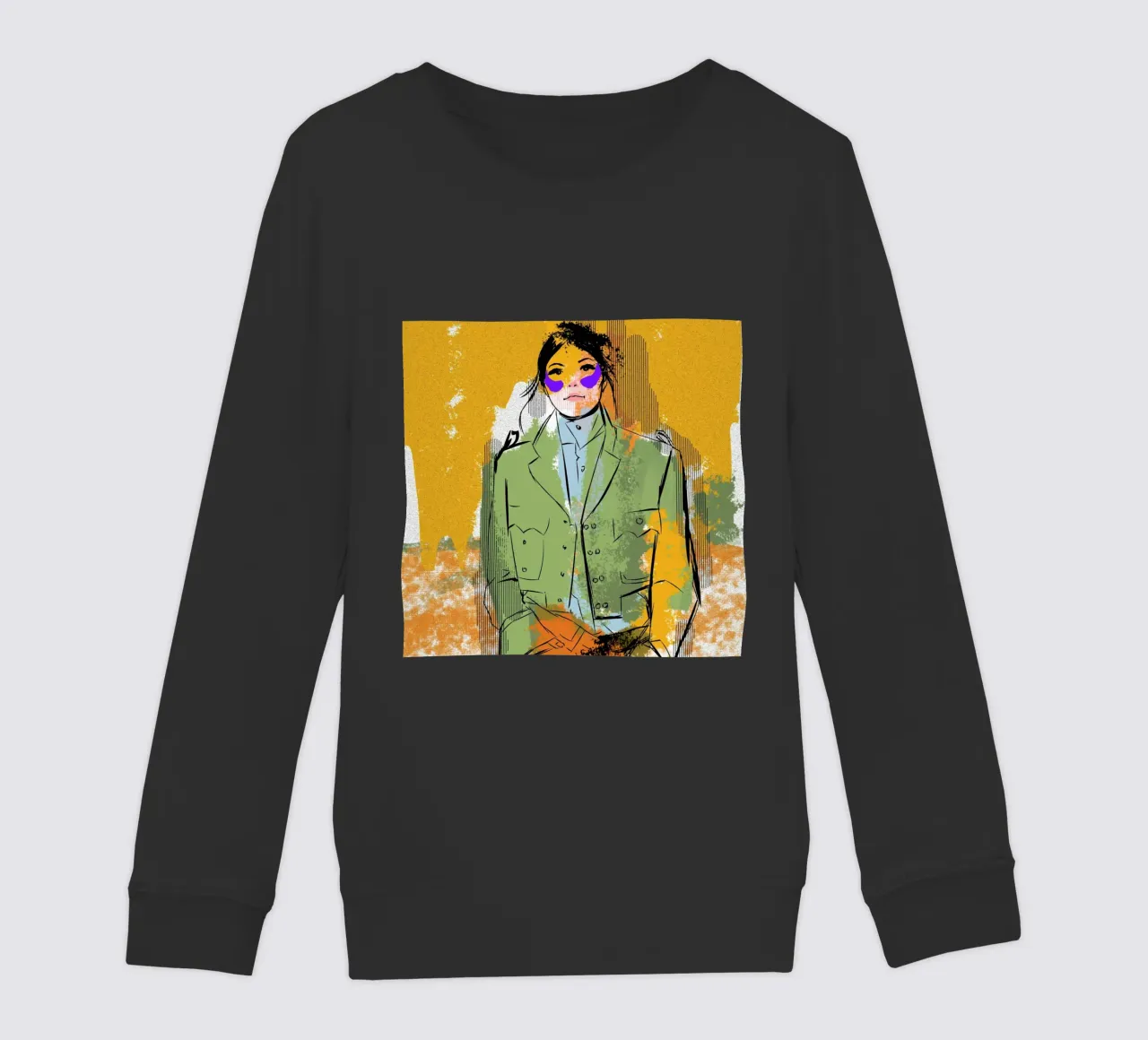 Adventuress II. felpa bambino da Kateřina Bažantová