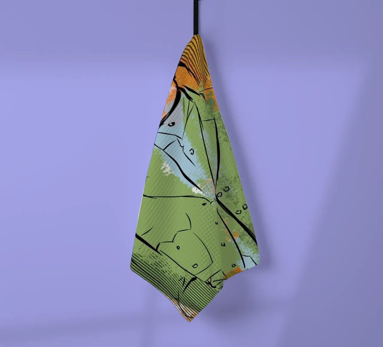 Adventuress II. canovaccio da cucina da Kateřina Bažantová