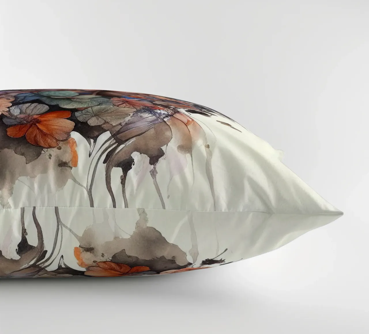 Acquerello Farfalla Donna Corpo cuscino da Chromatic Fusion Studio