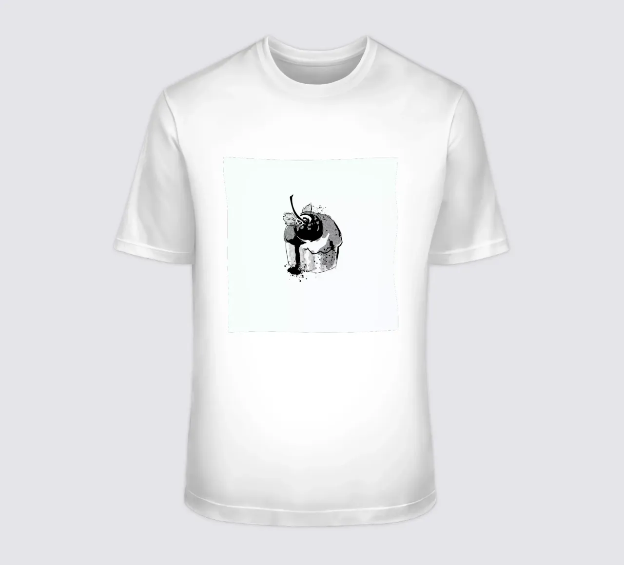 Cherry Cake t-shirt da Kateřina Bažantová