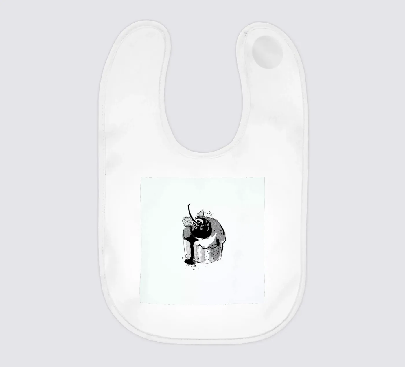 Cherry Cake baby slabbetje van Kateřina Bažantová