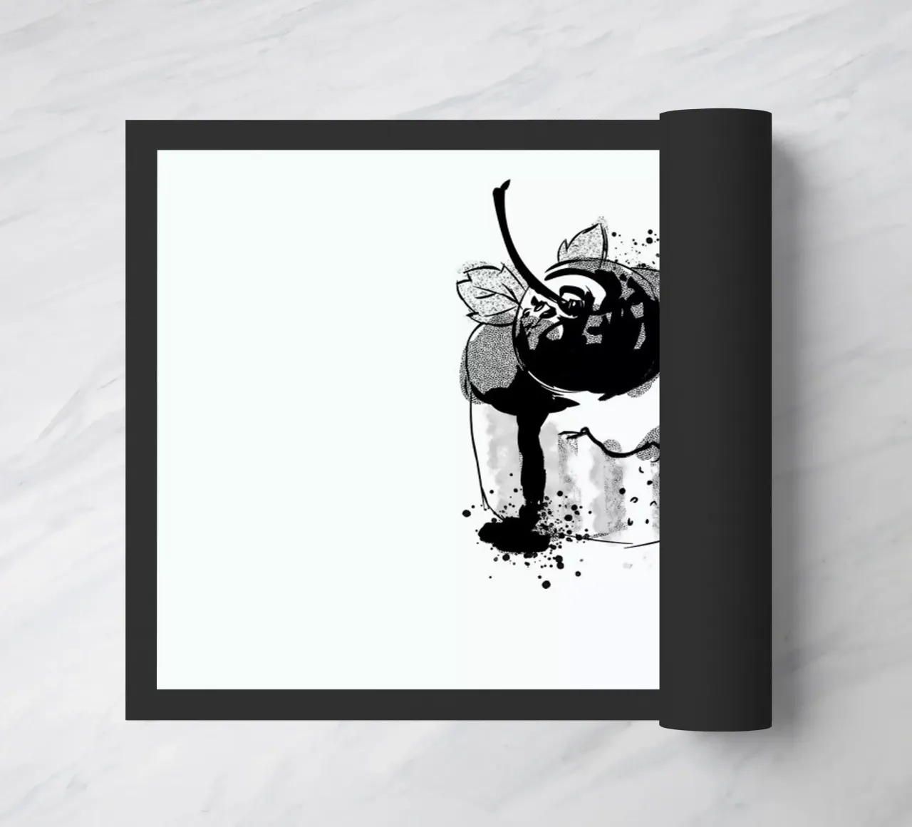 Cherry Cake doormat by Kateřina Bažantová