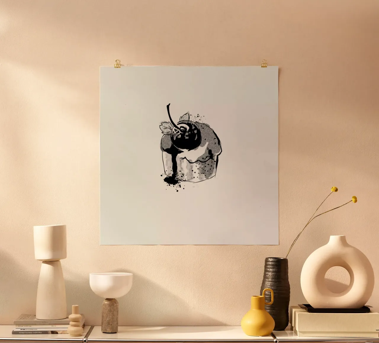 Cherry Cake poster da Kateřina Bažantová