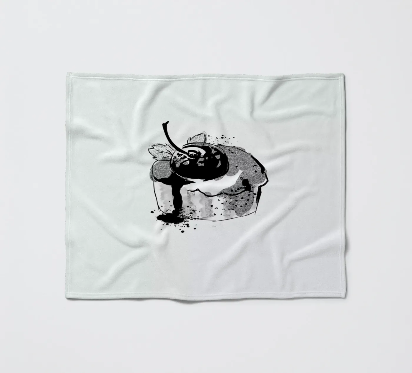 Cherry Cake fleecedeken van Kateřina Bažantová