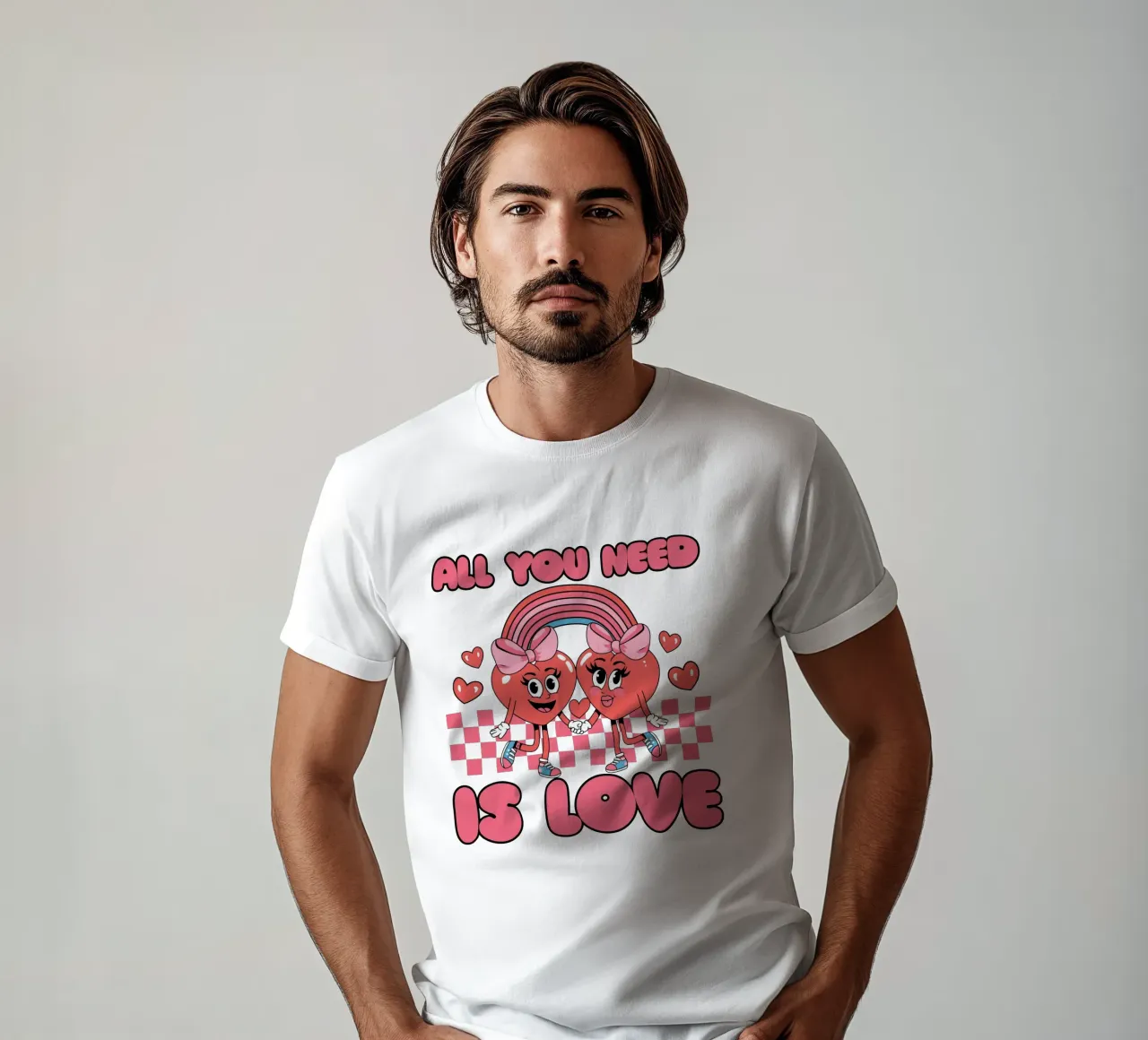 All You Need Is Love t-shirt da edsonramosart