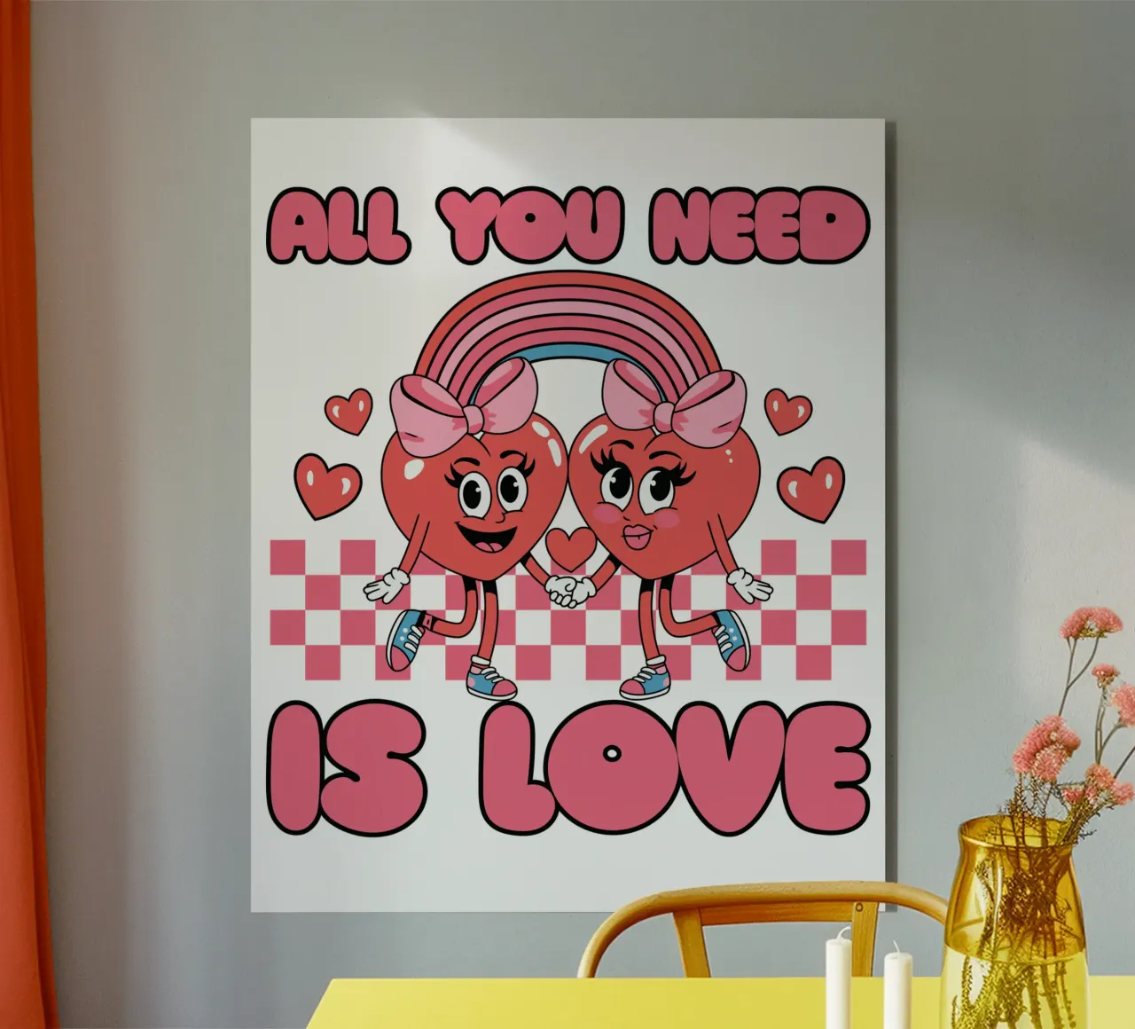 All You Need Is Love forex plate by edsonramosart