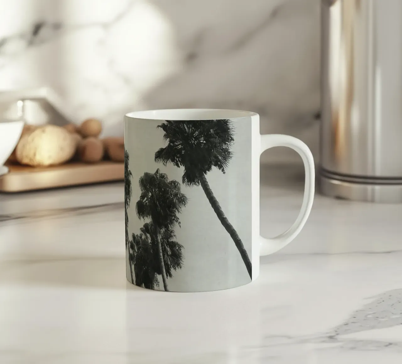Ombre di palma tazza in ceramica da Cassia Beck Photography