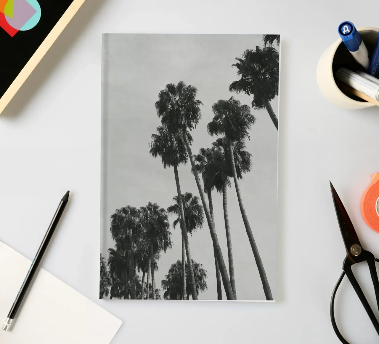 Palm Shadows notebook by Cassia Beck Photography