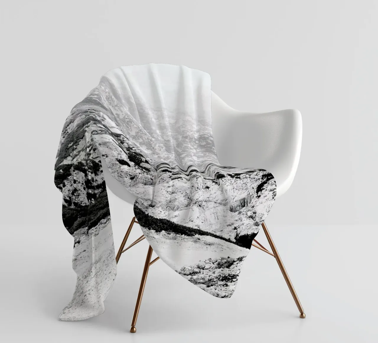 Traces Fleecedecke von Picture On The Fridge