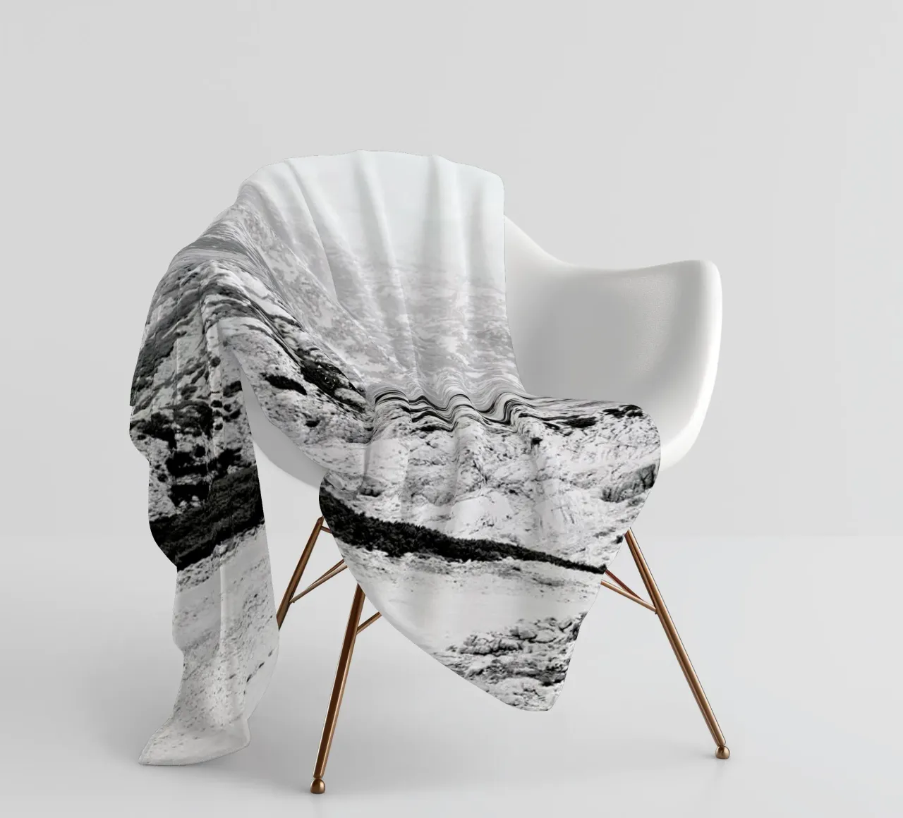 Traces Fleecedecke von Picture On The Fridge