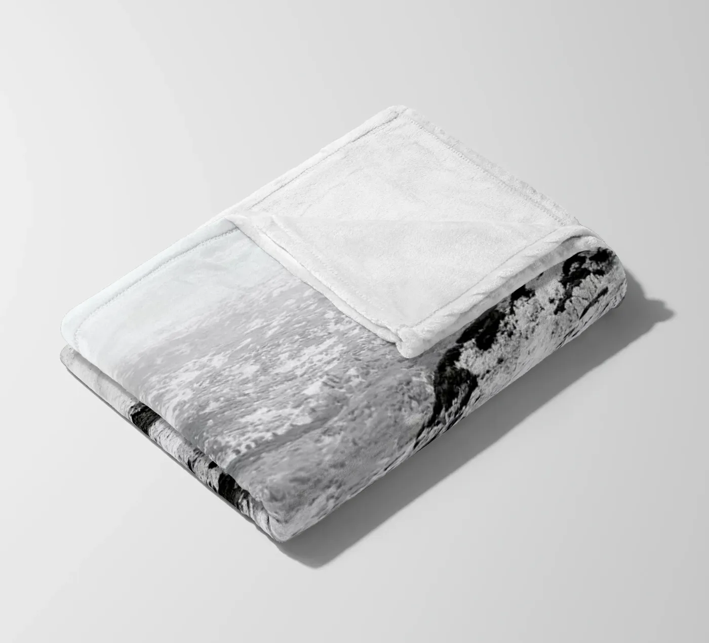 Traces fleece blanket by Picture On The Fridge