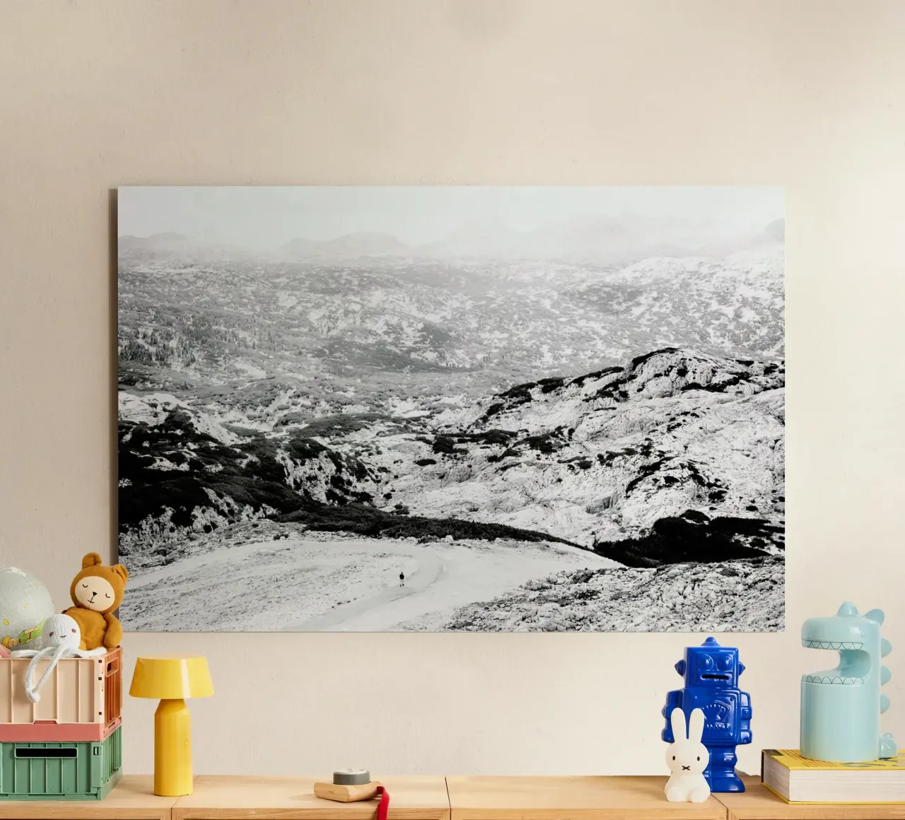 Traces alluminio dibond da Picture On The Fridge