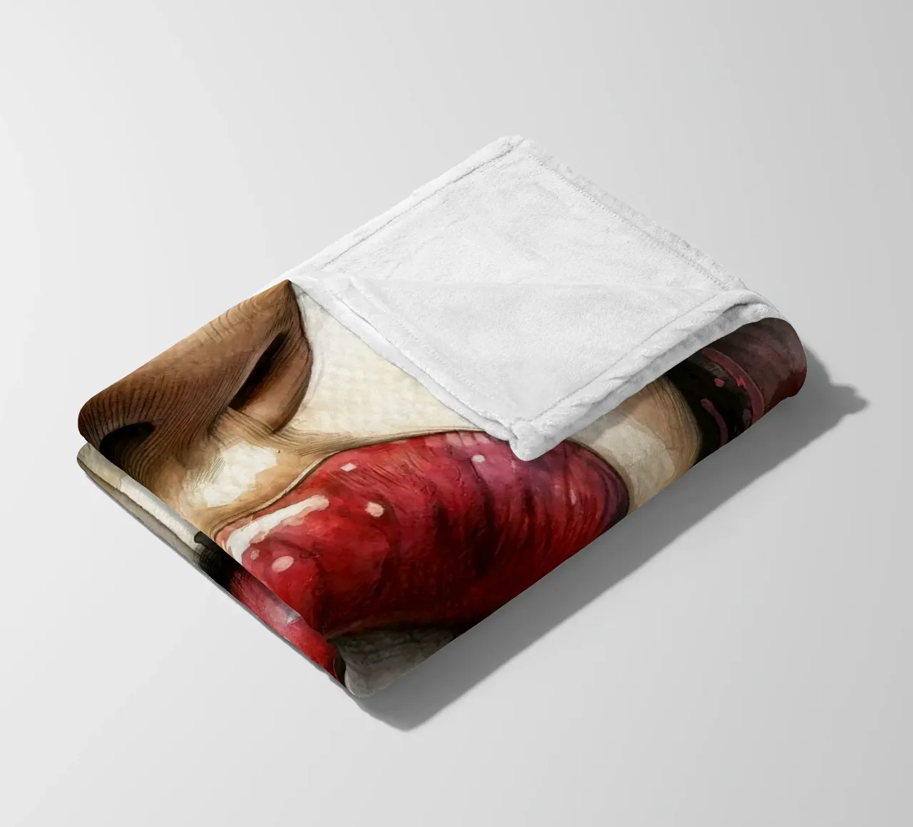 Labbra di donna acquerellate coperta in pile da Chromatic Fusion Studio