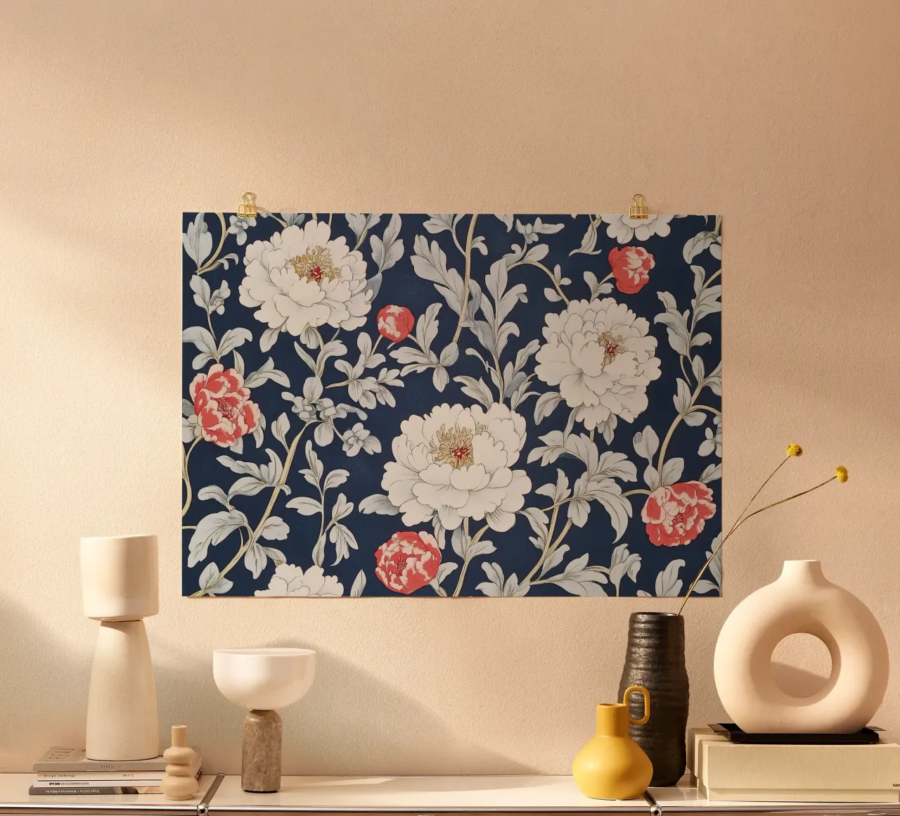 William Morris - Poesia in foglie e fiori poster da Botanical Art Studio
