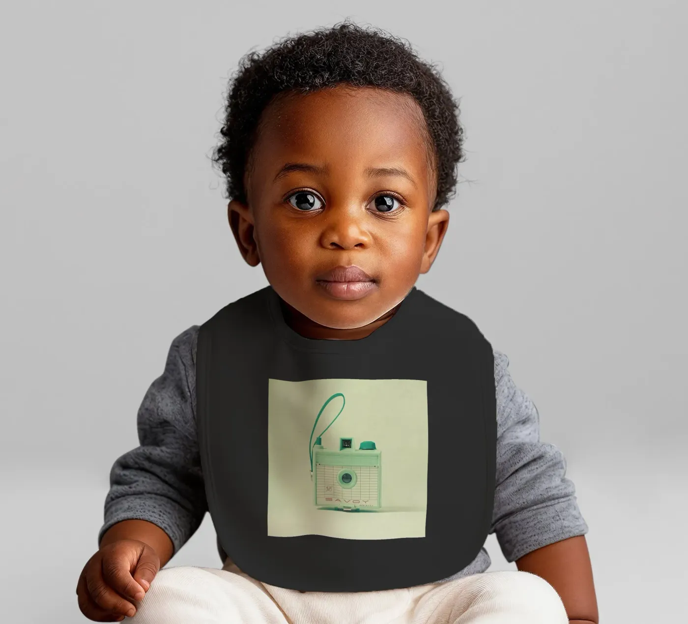 Mint baby slabbetje van Cassia Beck Photography