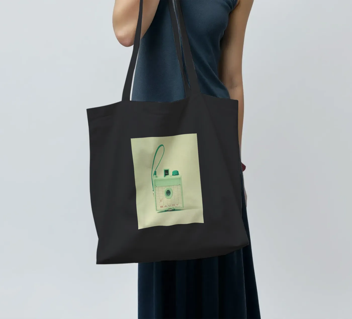 Mint tote bag by Cassia Beck Photography