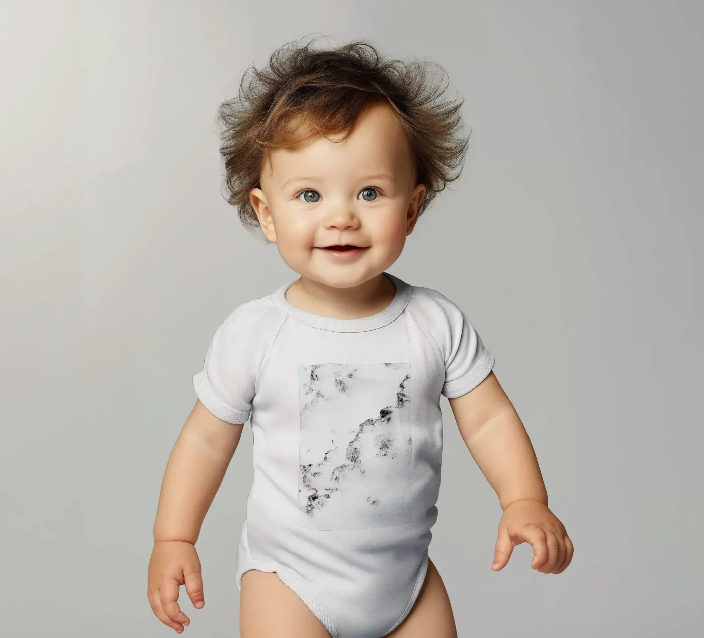 Waves Kurzarm Babybody von Picture On The Fridge