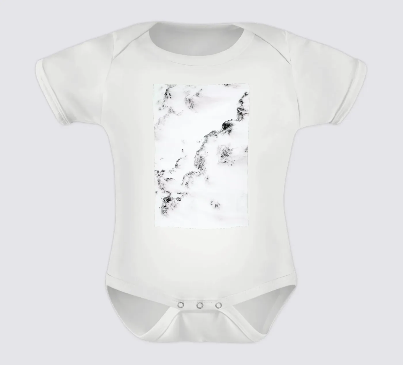 Waves Kurzarm Babybody von Picture On The Fridge