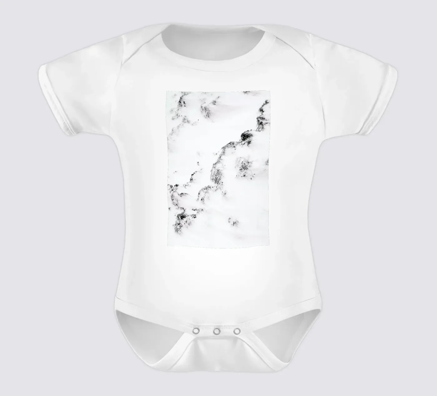 Waves Kurzarm Babybody von Picture On The Fridge