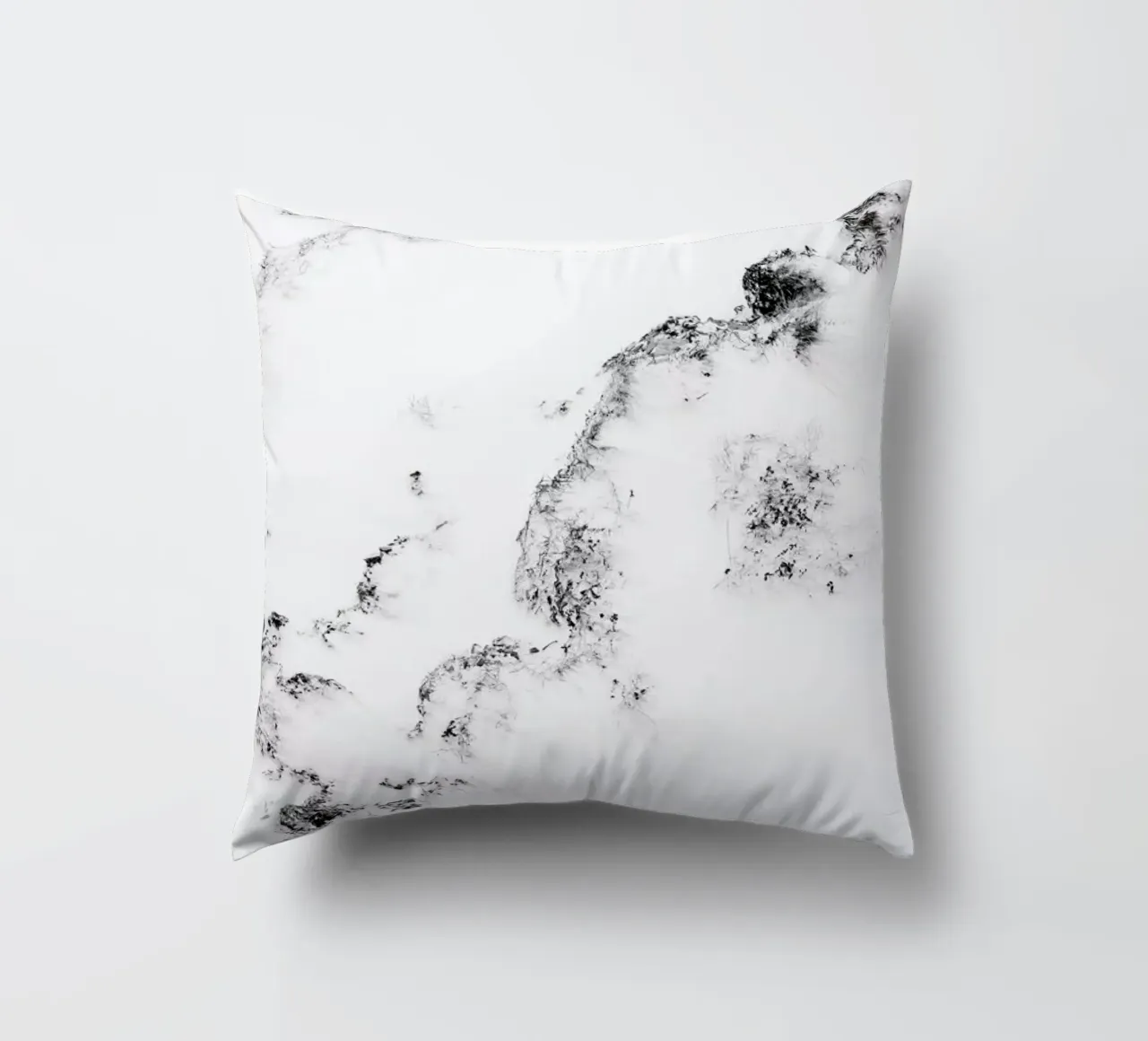 Waves decorative cushion by Picture On The Fridge