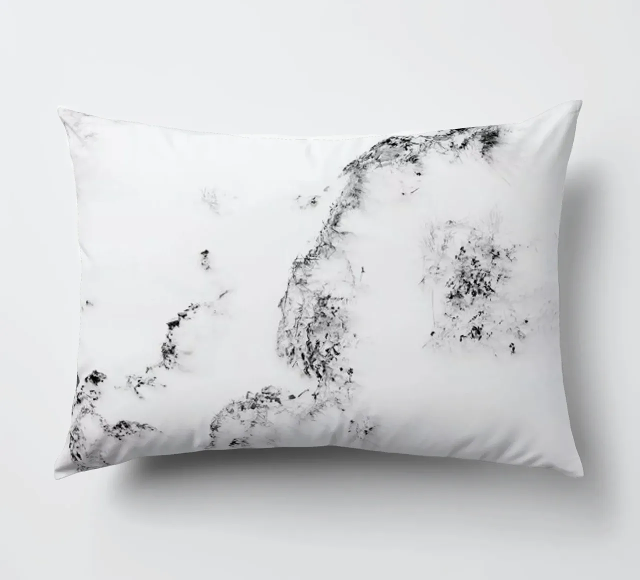 Waves decorative cushion by Picture On The Fridge
