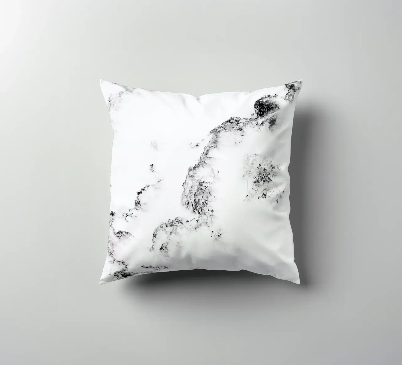 Waves decorative cushion by Picture On The Fridge