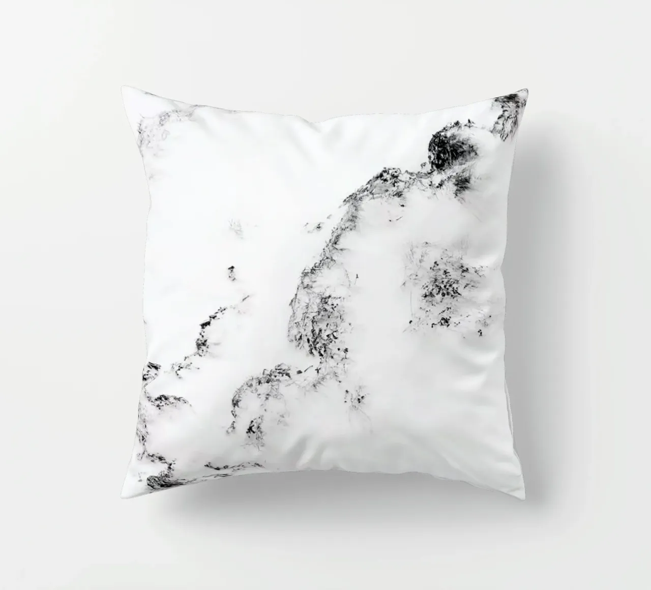 Waves decorative cushion by Picture On The Fridge