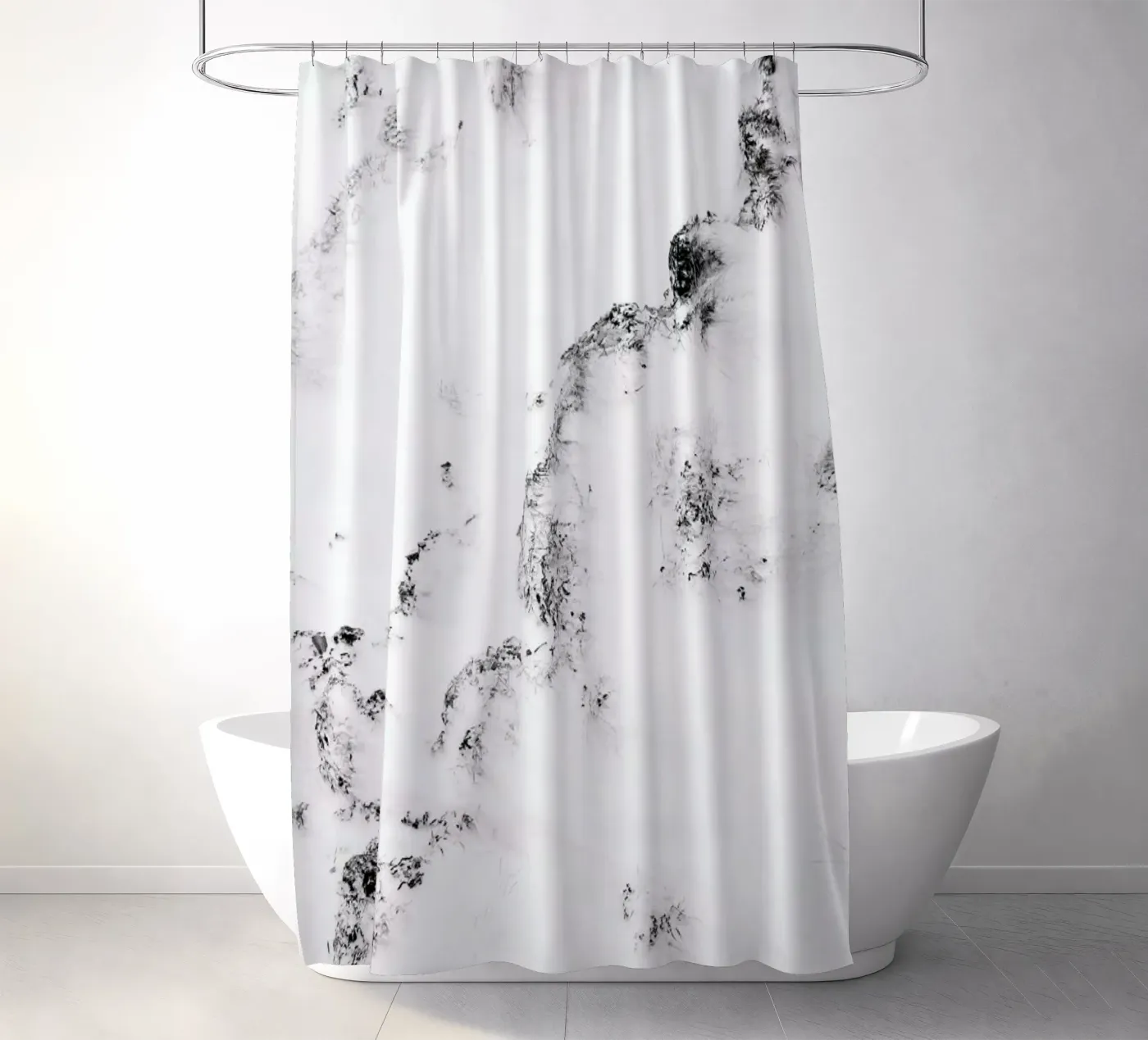 Waves douchegordijn van Picture On The Fridge