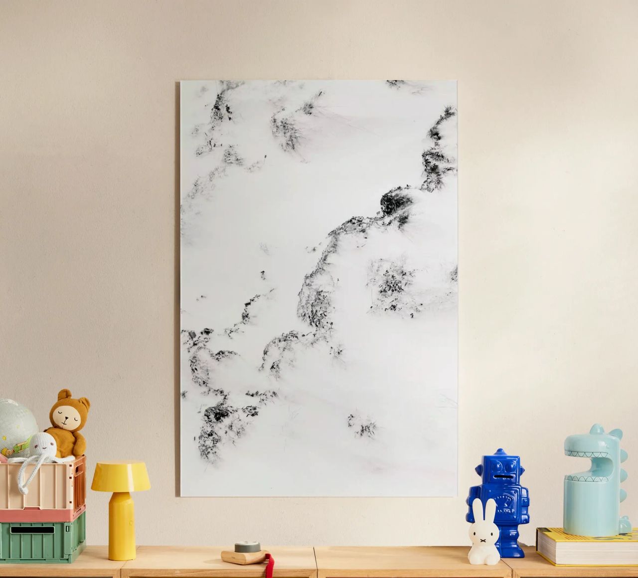 Waves plexiglass da Picture On The Fridge
