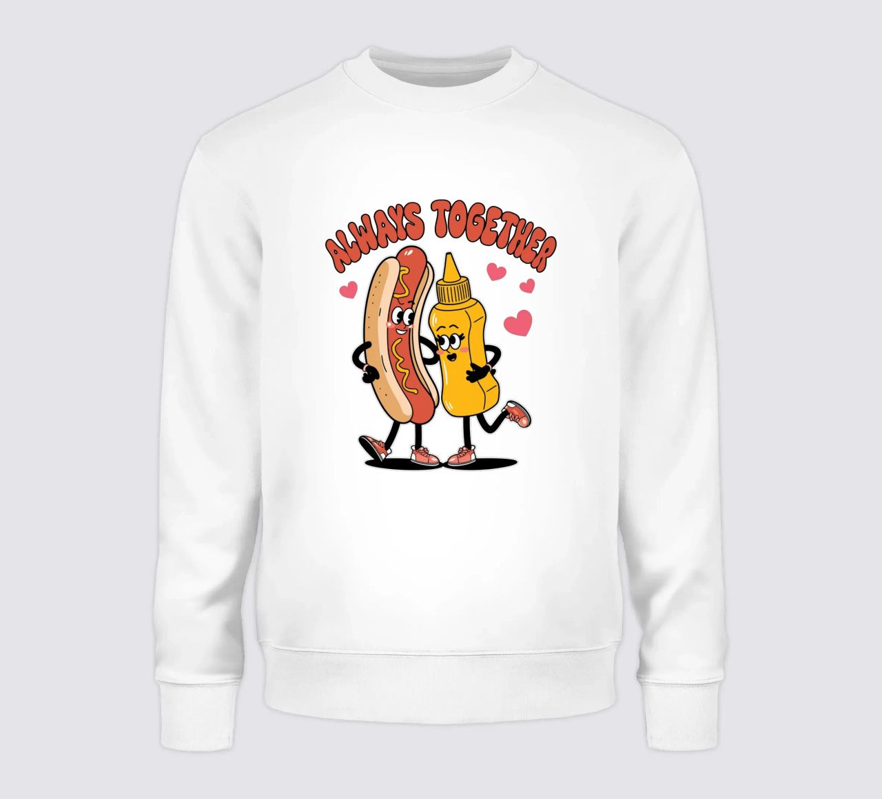 ALWAYS TOGETHER sudadera de edsonramosart