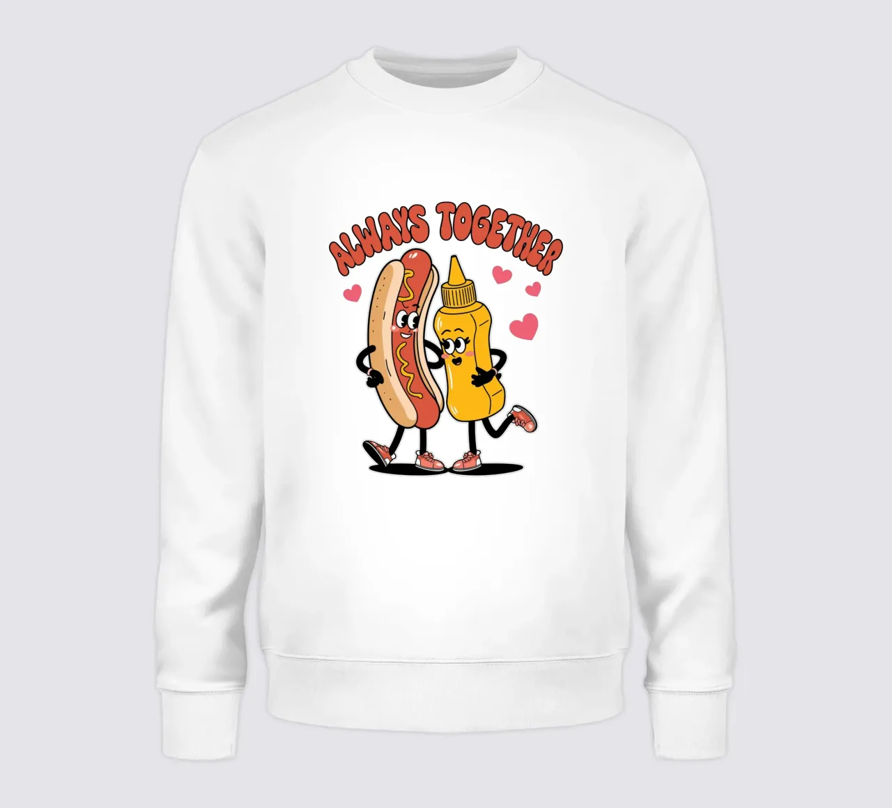 ALWAYS TOGETHER sweatshirt by edsonramosart