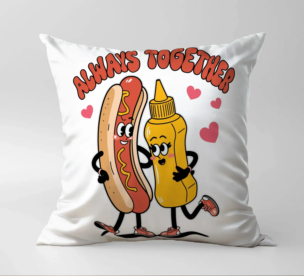 ALWAYS TOGETHER cuscino da edsonramosart