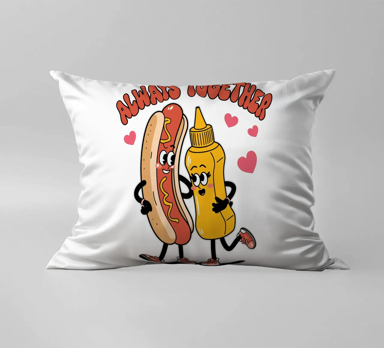 ALWAYS TOGETHER cuscino da edsonramosart