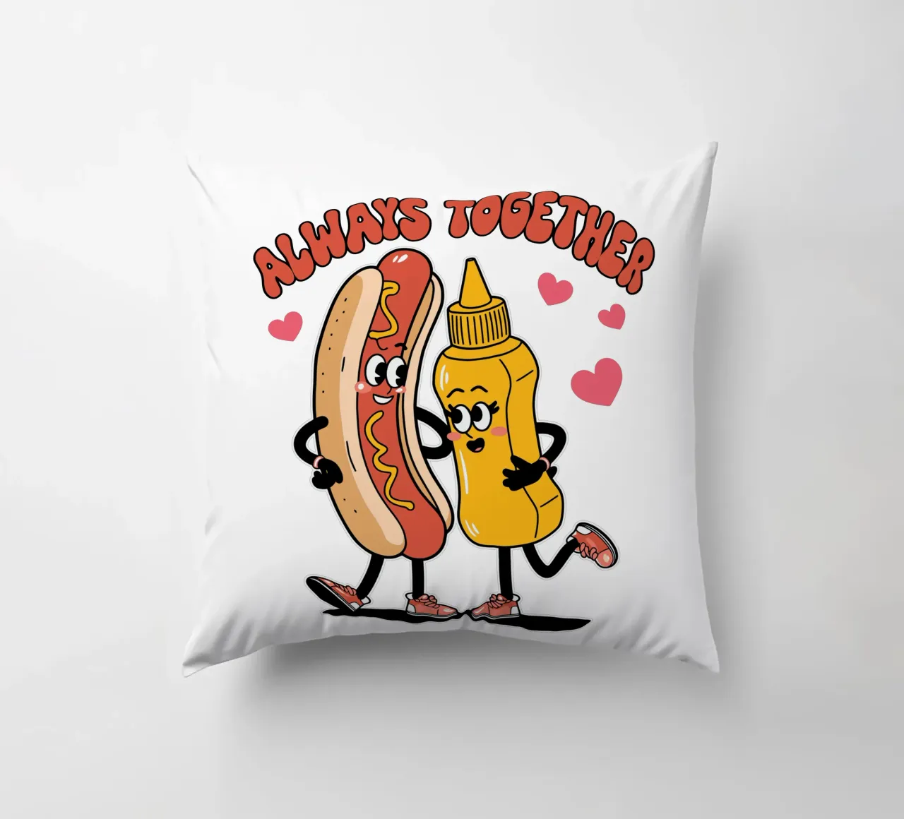 ALWAYS TOGETHER cuscino da edsonramosart