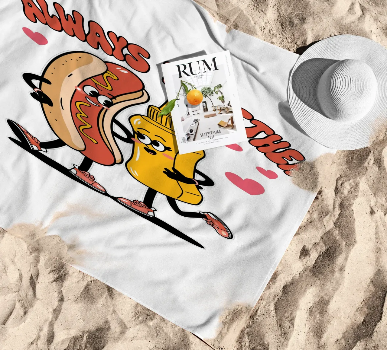 ALWAYS TOGETHER telo mare da edsonramosart