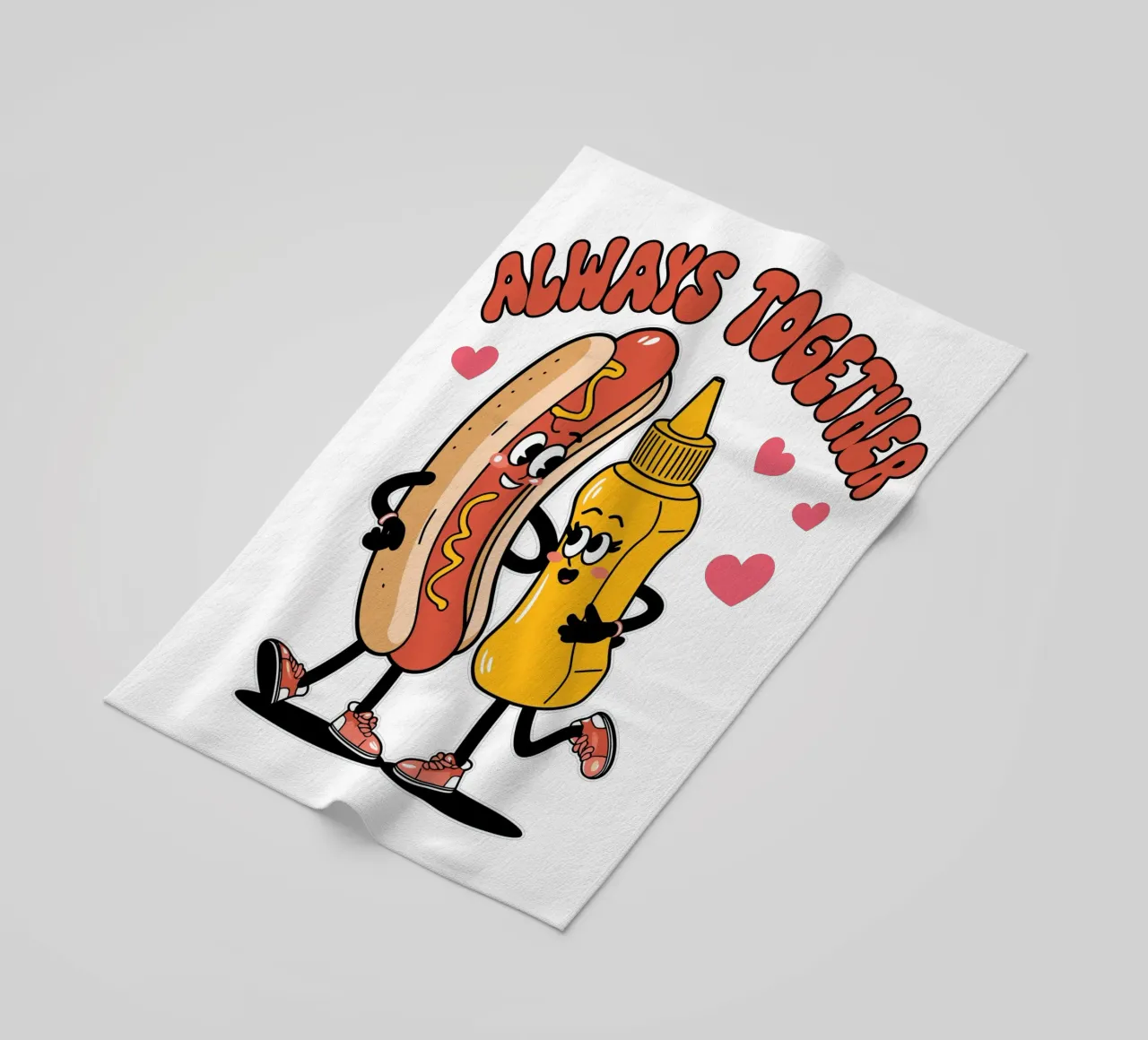 ALWAYS TOGETHER telo mare da edsonramosart