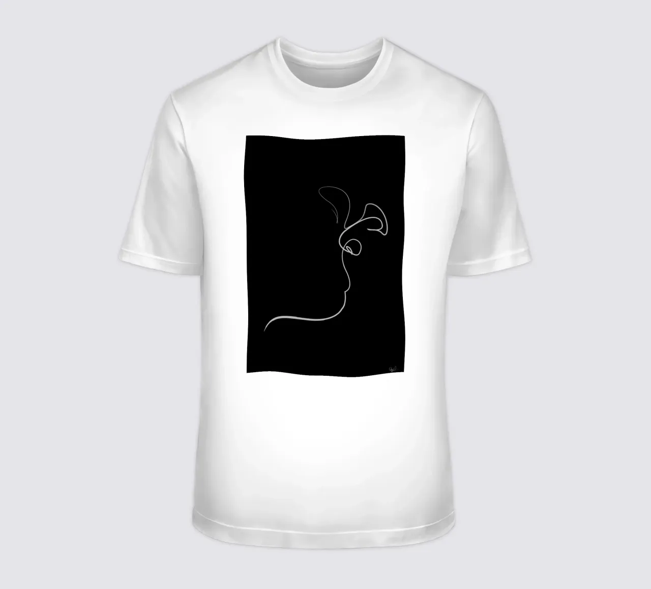 First Kiss of 2016 Noir t-shirt da Quibe