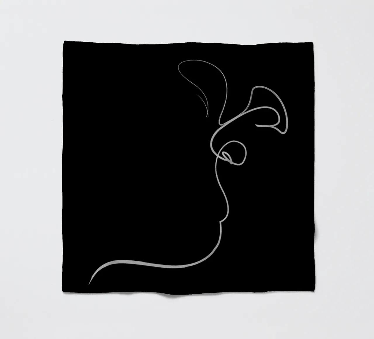 First Kiss of 2016 Noir coperta in pile da Quibe
