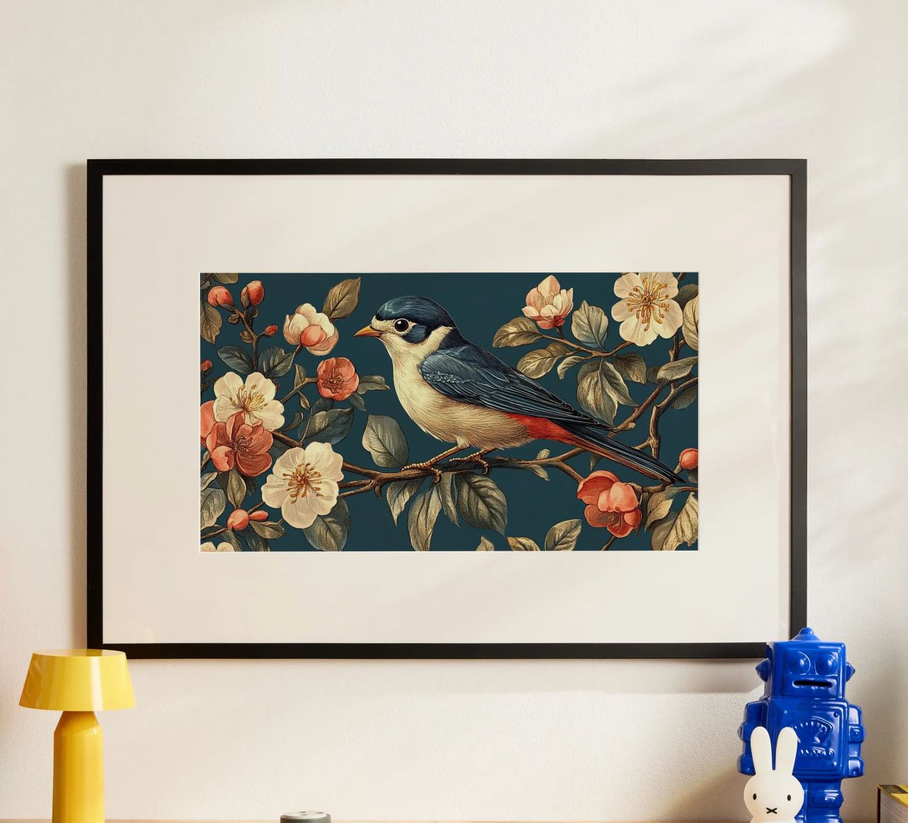 William Morris "Harmony of Nature" poster by Botanical Art Studio