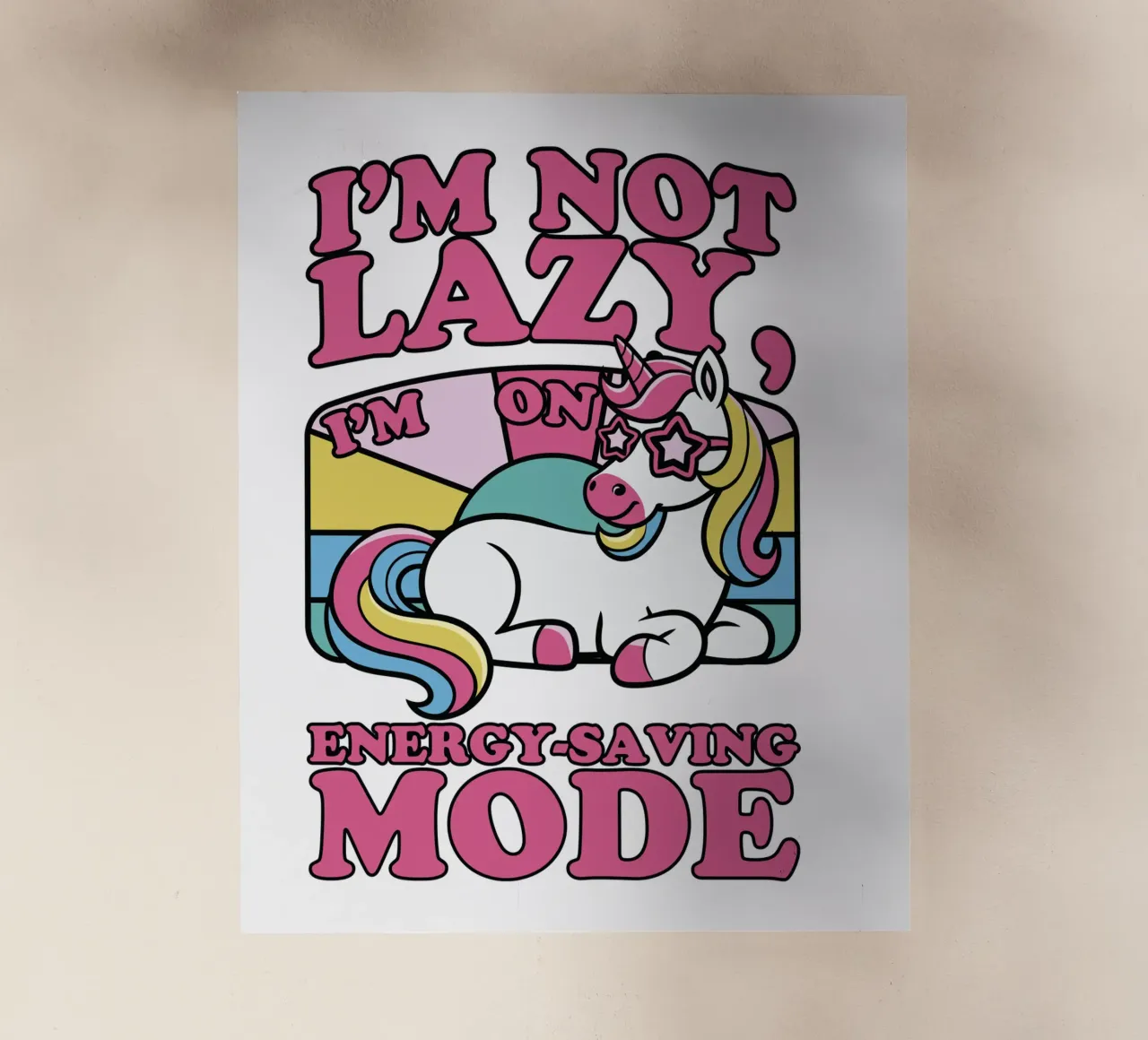 I'm on energy-saving mode pellicola backlit da edsonramosart