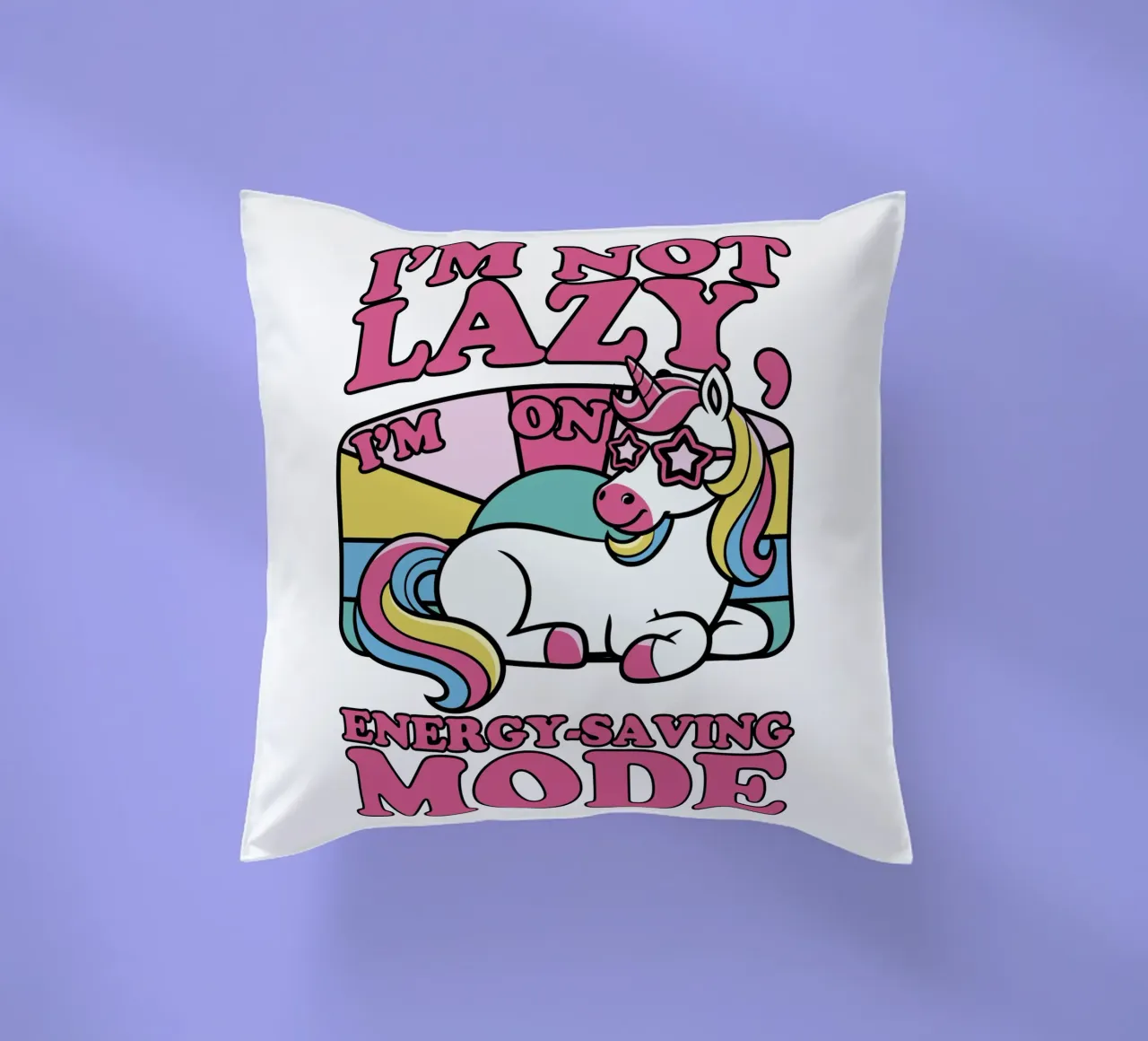 I'm on energy-saving mode cuscino da edsonramosart