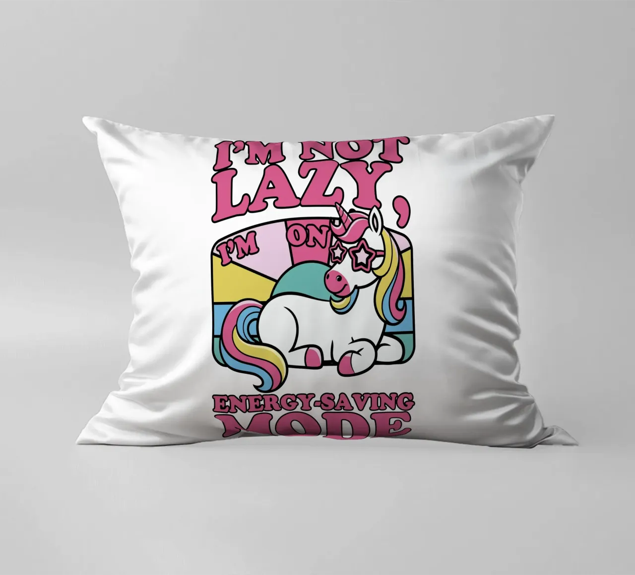 I'm on energy-saving mode cuscino da edsonramosart