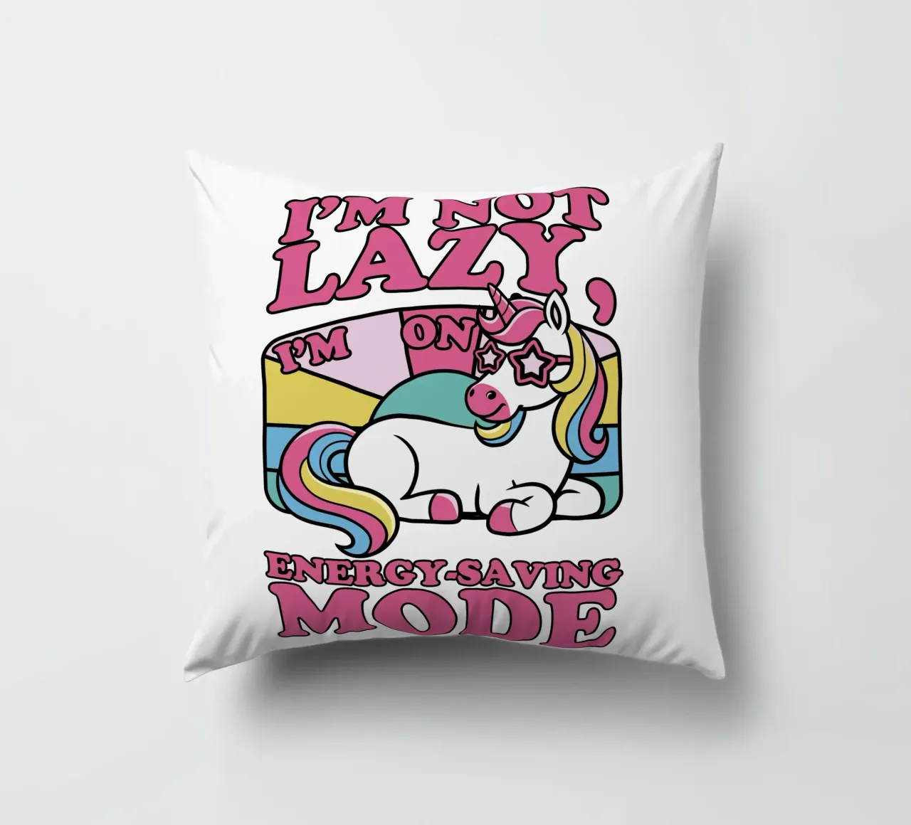 I'm on energy-saving mode cuscino da edsonramosart