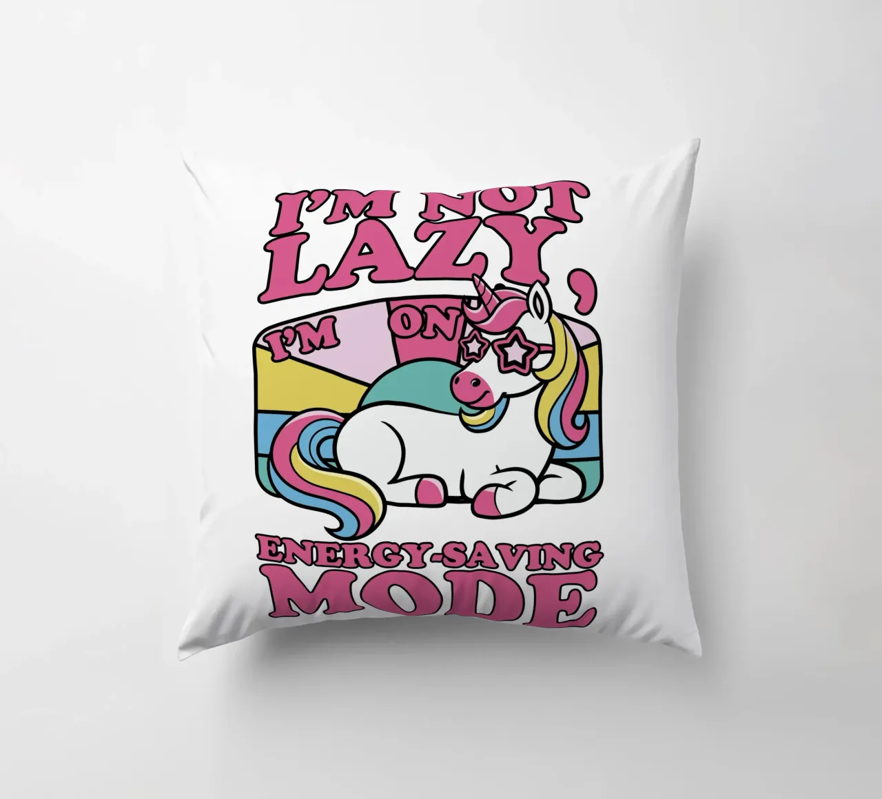 I'm on energy-saving mode cuscino da edsonramosart