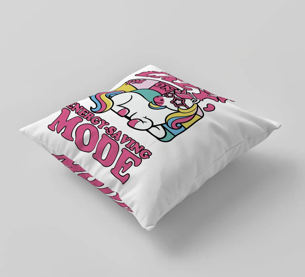 I'm on energy-saving mode cuscino da edsonramosart