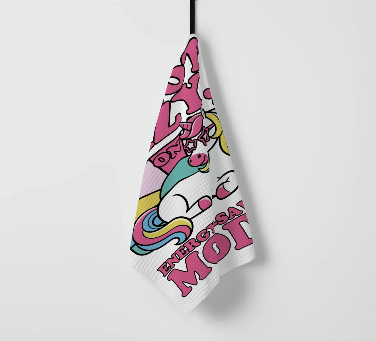 I'm on energy-saving mode canovaccio da cucina da edsonramosart